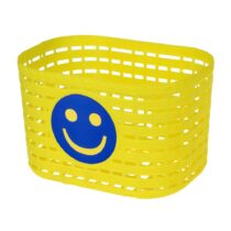Detský plastový predný košík M-Wave P Children's Basket žltá