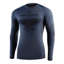 Moto thermo tričko Rebelhorn Freeze Jersey šedo-čierna - XS