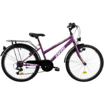 Juniorský bicykel DHS 2414 24&quot; 7.0 Violet - 13,5&quot; (130-150 cm)