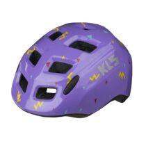 Detská cyklo prilba Kellys Zigzag Purple - XS (45-50)