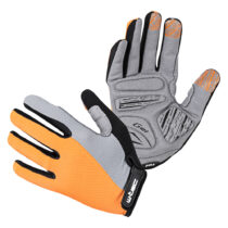 Motokrosové rukavice W-TEC Vilasar fluo oranžová - S