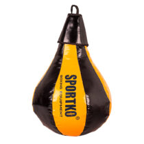 Boxovacie vrece SportKO GP1 24x40cm / 5kg čierno-oranžová