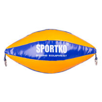Boxovacie vrece SportKO GP2 22x40cm / 4,5kg oranžovo-modrá