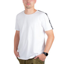 Pánske tričko inSPORTline Overstrap biela - S