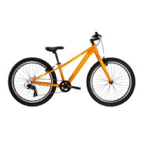 Juniorský bicykel Kross Level JR 2.0 24&quot; - model 2022 žltá - 12&quot; (138-148 cm)