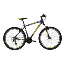 Horský bicykel Kross Hexagon 2.0 27,5&quot; - model 2022 tmavo modrá/limetová/šedá - S (17&q...